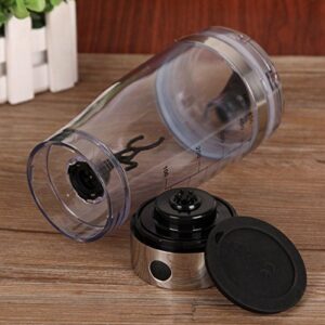 Electric Protein Shaker Blender My Water Bottle Automatic Movement Vortex Tornado 450ml Free Detachable Smart Mixer Cup