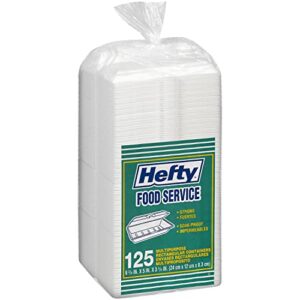 hefty food service containers (125ct.)