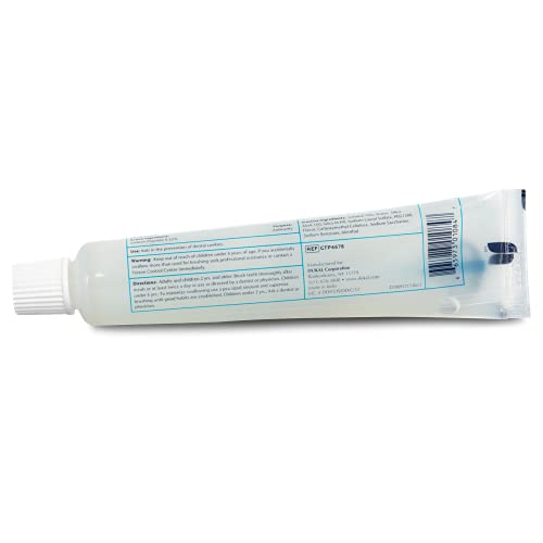 Dukal GTP4678 Dawn Mist Gel Fluoride Toothpaste, 1.5 oz. Tube, Clear (Pack of 144)