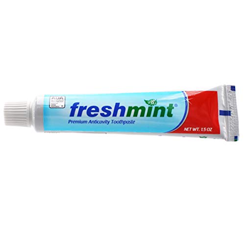 144 Tubes of Freshmint® 1.5 oz. Premium Anticavity Fluoride Toothpaste (ADA Accepted)