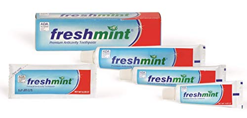 144 Tubes of Freshmint® 1.5 oz. Premium Anticavity Fluoride Toothpaste (ADA Accepted)