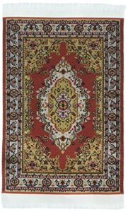 darice timeless minis, polyester persian rug, multicolor