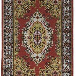 Darice Timeless Minis, Polyester Persian Rug, Multicolor