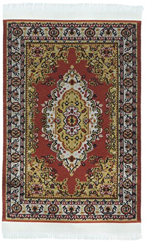 Darice Timeless Minis, Polyester Persian Rug, Multicolor