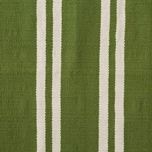 DII Cabana Double Stripe Reversible Indoor/Outdoor Woven Area Rug, 30x48, Green