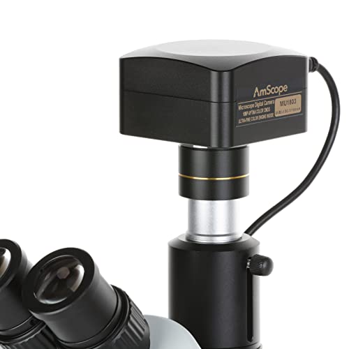 AmScope MU1803 18MP USB3.0 Real-Time Live Video Microscope Digital Camera