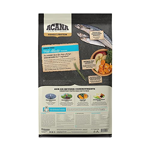 ACANA® Highest Protein, Wild Atlantic, Grain Free Dry Dog Food, 25lb