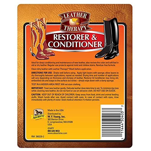 Leather Therapy Restorer & Conditioner 32oz