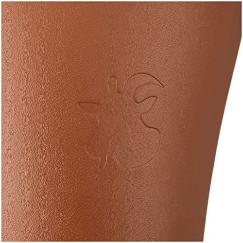 GOAT STORY Mug, Faux leather, 16 oz, Brown