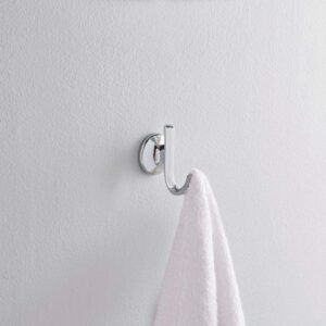 Delta Tolva Multi-Purpose Single Robe Hook in Polished Chrome