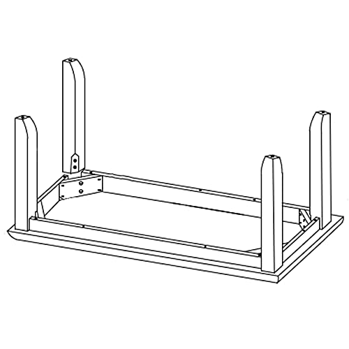 Sunset Trading Brook Bench with Pecan Seat, Wheat