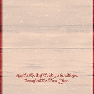 LANG "Merry Christmas" Christmas Cards by Susan Winget, 18 Cards with 19 Envelopes and Beautiful Winter Artwork, Perfect for Spreading Holiday Cheer, 5.375" x 6.875" (1004774)