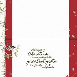 LANG "Peace in Our Hearts" Christmas Cards by Susan Winget, 18 Cards with 19 Envelopes and Beautiful Winter Artwork, Perfect for Sending Warm Wishes, 5.375" x 6.875" (1004777)