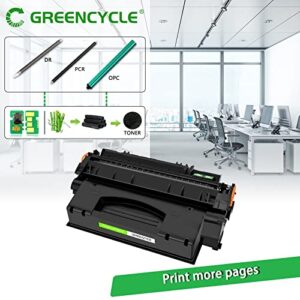 greencycle High Yield Compatible Toner Cartridge Replacement for HP 49X Q5949X 49A Q5949A 53A Q7553A 53X Q7553X Work with 1320 1320n 3390 1160 3392 P2015 P2015dn M2727nf Laser Printer (Black, 3-Pack)