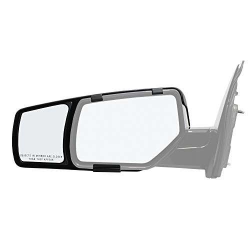 Fit System 80920 Snap and Zap Towing Mirror Pair