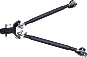 drop hitch stabilizer kit, compatible w/ 2" geny hitches (gh0100 stabilizer kit)