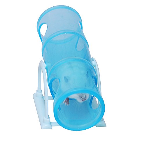 Plastic Hamster Toy Seesaw Barrel Classic Great Fun,Suitable for Rabbit Hamster and Other Small Animal