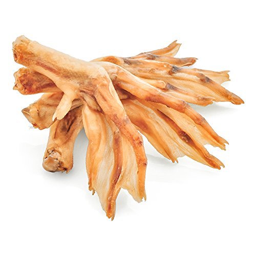 Best Bully Sticks All-Natural Duck Feet Dog Treats (30 Pack) - Single-Ingredient & Fully Digestible - Supports Healthy Hips and Joints