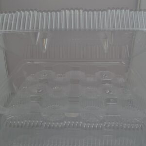 Muffin and Cupcake Packaging, Holds 12 Standard Size Cupcakes or Muffins- Count of 24 units