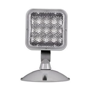 NICOR Lighting Wet Location Emergency LED Remote Light Fixture (ERL3-10) , Gray