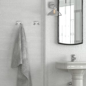 Design House 533059 Millbridge Bath Accessories, Robe Hook, Polished Chrome