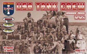 wwii u.s. tank crew, summer dress 1/72 orion 72049