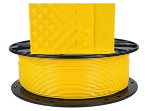 3d fuel standard pla+ 3d printing filament, made in usa with dimensional accuracy +/- 0.02 mm, 1 kg 1.75 mm spool (2.2 lbs) in daffodil yellow