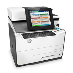 HP PageWide Enterprise Color Flow 586z Multifunction Duplex Printer with HP EveryPage and Pull-Out Keyboard (G1W41A)