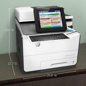 HP PageWide Enterprise Color Flow 586z Multifunction Duplex Printer with HP EveryPage and Pull-Out Keyboard (G1W41A)