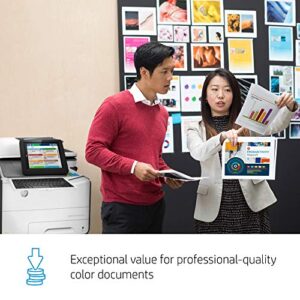 HP PageWide Enterprise Color Flow 586z Multifunction Duplex Printer with HP EveryPage and Pull-Out Keyboard (G1W41A)