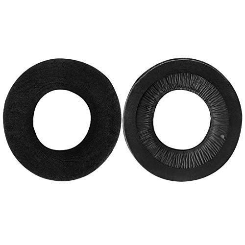 Geekria Comfort Velour Replacement Ear Pads Compatible with AKG K240, K240S, K240 Studio, K240 MKII, K241, K270, K271, K272 Headphones Earpads, Headset Ear Cushion Repair Parts (Black)