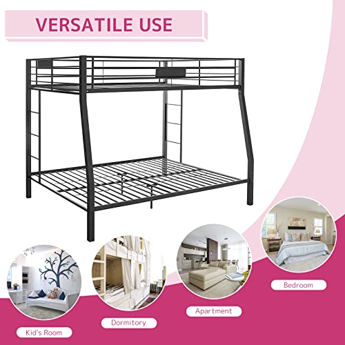 ACME FURNITURE Limbra Full XL/Queen Bunk Bed - 38005 - Sandy Black.