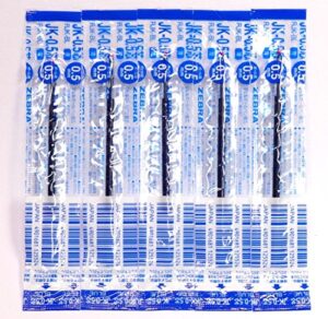 zebra jk-0.5 blue ink refill (rjk-bl), 0.5mm, for sarasa multicolor gel ballpoint pen, × 5 pack/total 5 pcs (japan import) [komainu-dou original package]