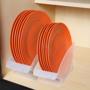 Home-X 11-Inch Dinner Plate Holder. Holds Plates in Upright Position