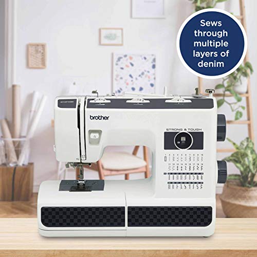 Brother Sewing Machine, ST371HD, 37 Built-in Stitches, 6 Included Sewing Feet, Free Arm Option