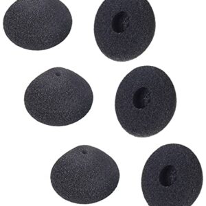 ECS Replacement Cone Shape Ear Cushions for E62 Transcription Headsets and Olympus E61, Includes 3 Pairs