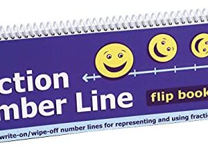 Didax Educational Resources Fraction# Line Flip Book Math Resource, 12 x .50 x 4.38 inches