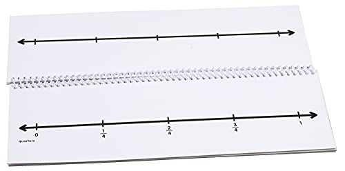 Didax Educational Resources Fraction# Line Flip Book Math Resource, 12 x .50 x 4.38 inches