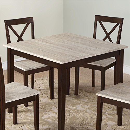 DHP Sunnybrook 5-Piece Dining Set, Espresso