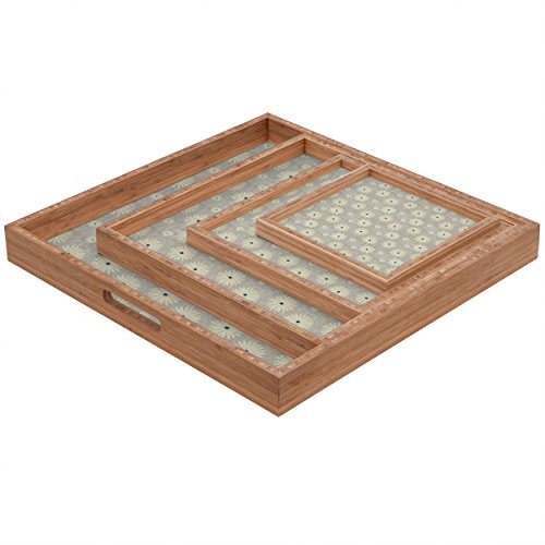 Deny Designs Caroline Okun Pastoral Indoor/Outdoor Square Tray, 16" x 16"