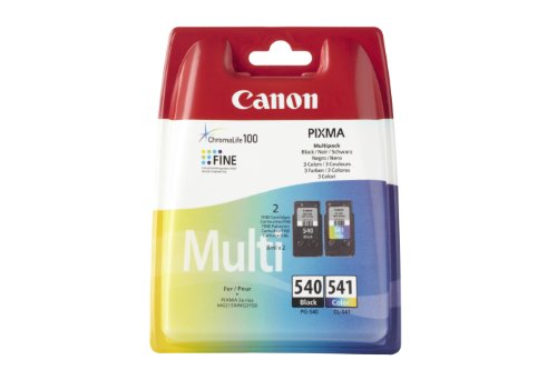 Canon PG-540 CL541 Multi-Pack Ink Cartridge (Black, Cyan, Magenta, Yellow)