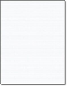 heavyweight linen textured cardstock - 50 sheets - blank thick paper for inkjet/laser printers (white)