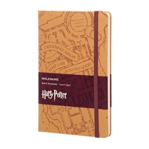 Moleskine Limited Edition Harry Potter Notebook, Hard Cover, Large (5" x 8.25") Ruled/Lined, 240 Pages