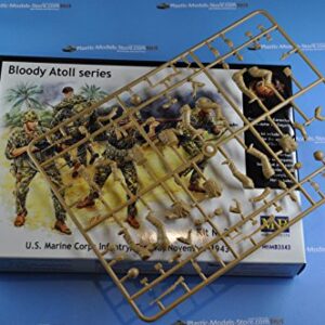 Masterbox Bloody Atoll US Marine Corps Infantry Tarawa, November 1943 1/35 Master Box 3543