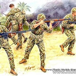 Masterbox Bloody Atoll US Marine Corps Infantry Tarawa, November 1943 1/35 Master Box 3543