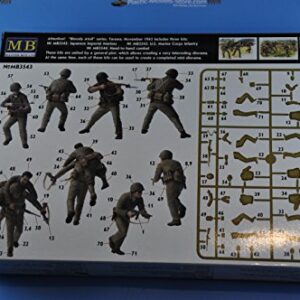 Masterbox Bloody Atoll US Marine Corps Infantry Tarawa, November 1943 1/35 Master Box 3543