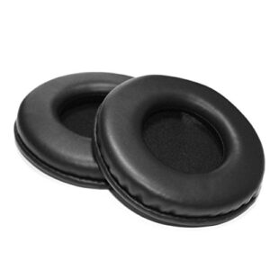 sqrmekoko replacement earpad cover cup pads cushion compatible with sony mdr-v700dj v700 dj mdr-v500dj v500 dj pioneer hdj1000 hdj2000 hdj1500 black