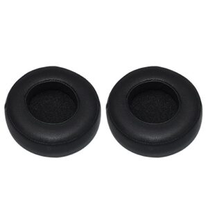 Sqrmekoko Replacement Ear Pad Cushion Cups Cover Earpads Repair Parts Compatible with Beats by Dr Dre Pro Detox (Black)