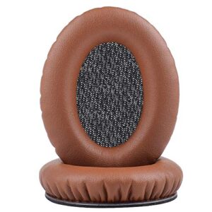 memory foam earpads ear cushions kit for bose quietcomfort 2 / quietcomfort 15 / qc2 / qc15 / qc25 / qc35 / ae2 / ae2i / ae2w headphones (brown)