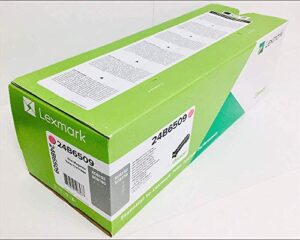 lexmark 24b6509 xc6152 xc815 toner cartridge (magenta) in retail packaging